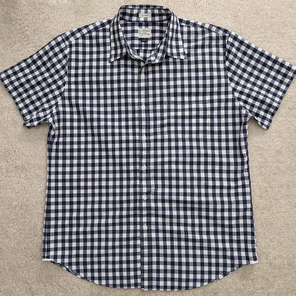 J.Crew short-sleeve button shirt